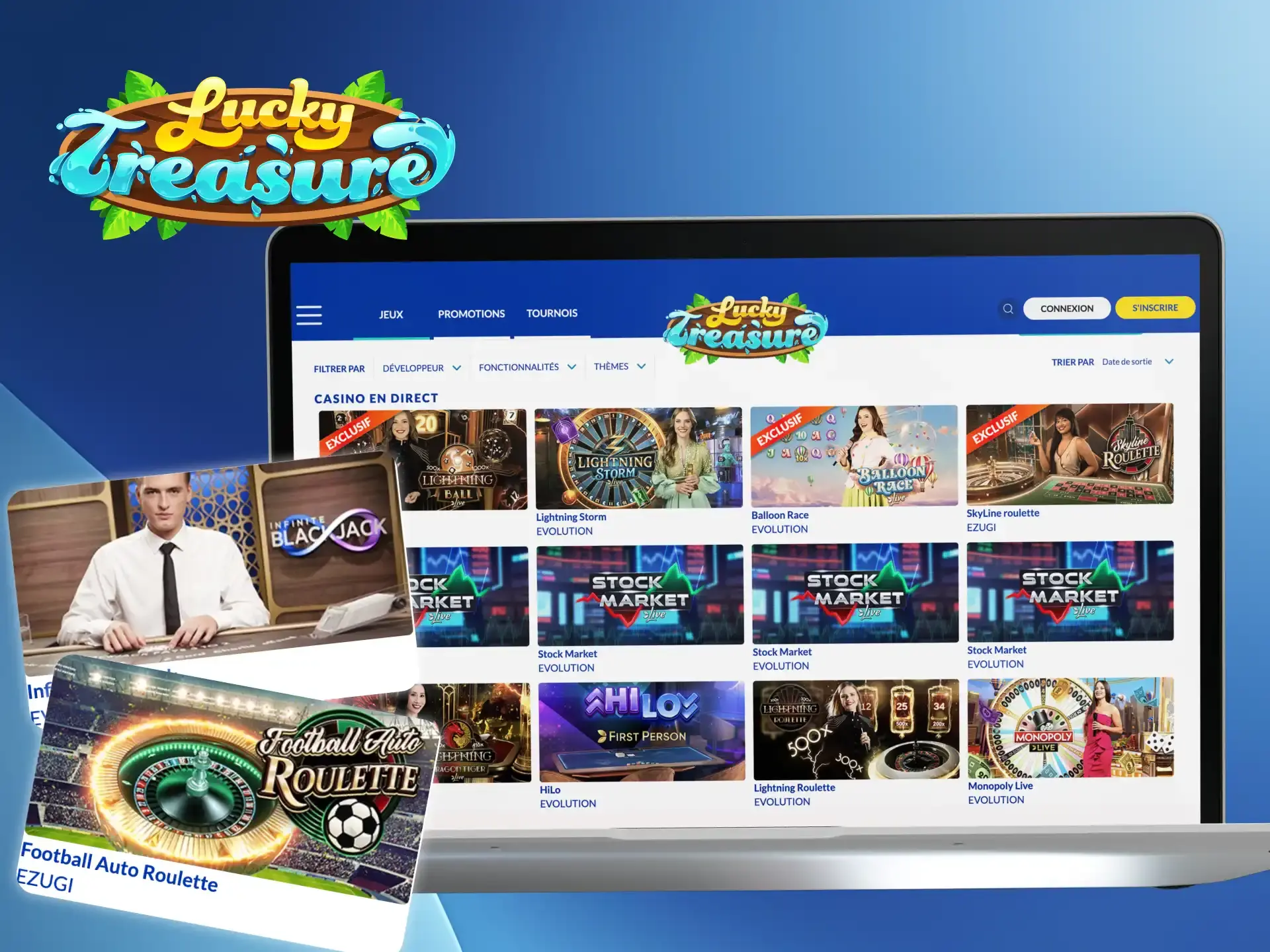 meilleure Applicaiton mobile Lucky Treasure